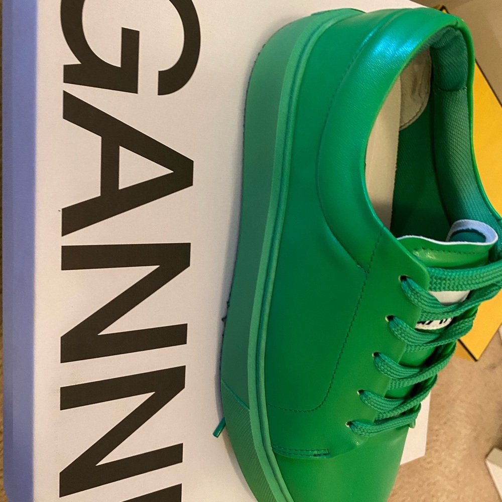 Ganni Sneaker Worn Once..In Original Box